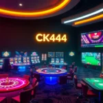 CK444 online gaming platform showcasing vibrant casino games, live dealer action, and sports betting in a user-friendly interface for Bangladeshi players.