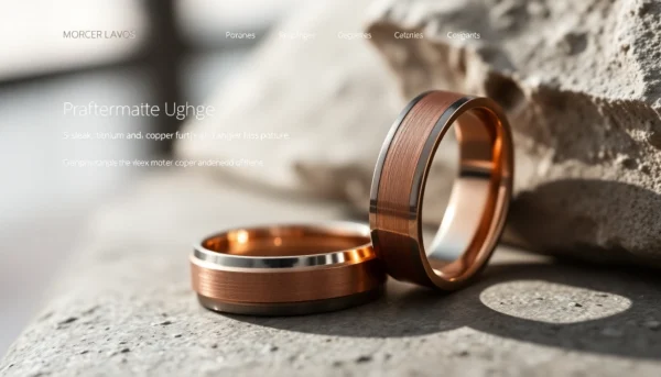 Discover Unique Titanium and Copper Wedding Rings at https://ax88c.com/