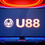 Dynamic visual of the UU88 online casino platform showcasing secure login and gaming interface to attract users seeking reliable gambling sites.
