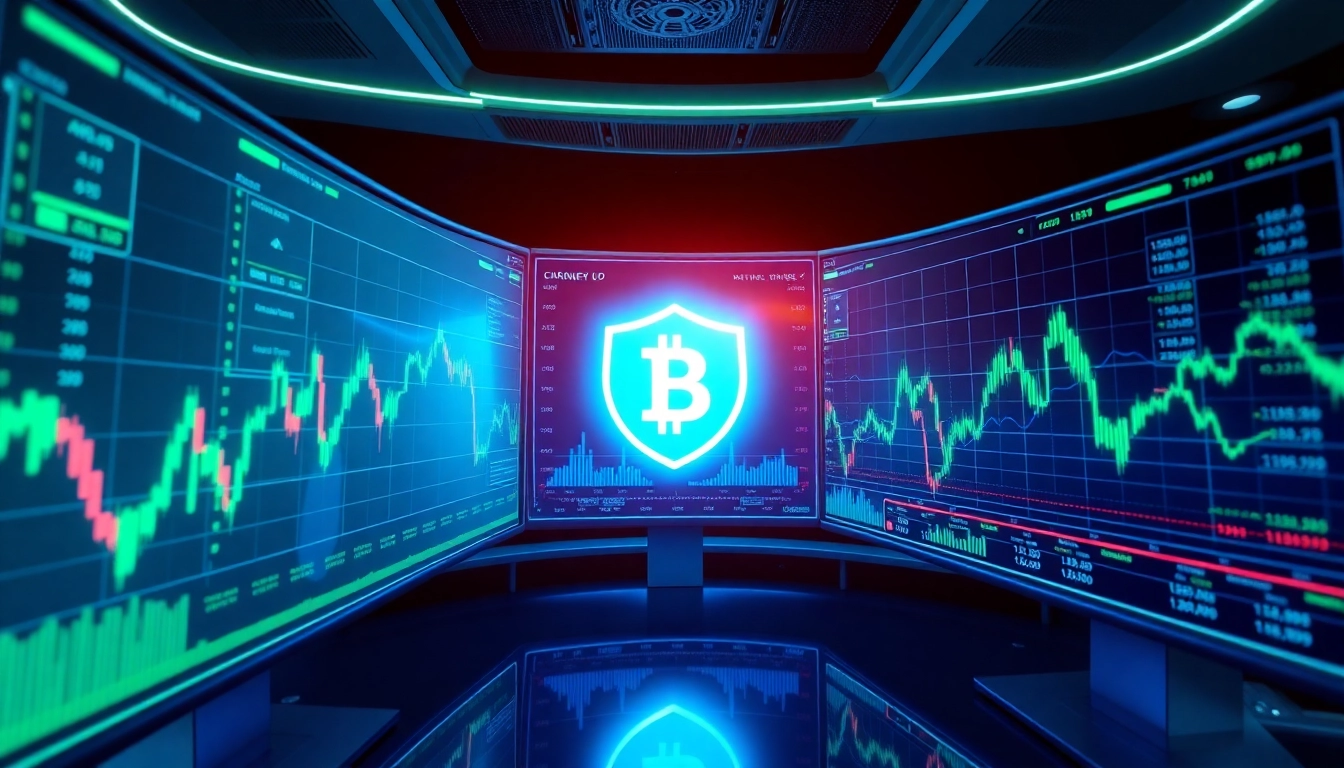 Aicoin digital market analysis platform showcasing real-time crypto charts and security features for traders.