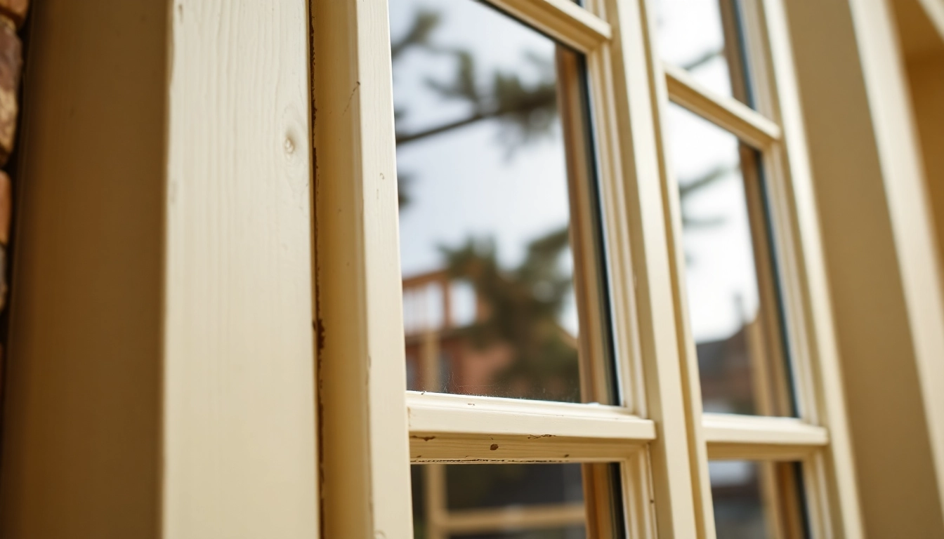 Sash window renovation showing restored wooden sash windows with fresh paint and new glass in a bright, classic home interior setting.