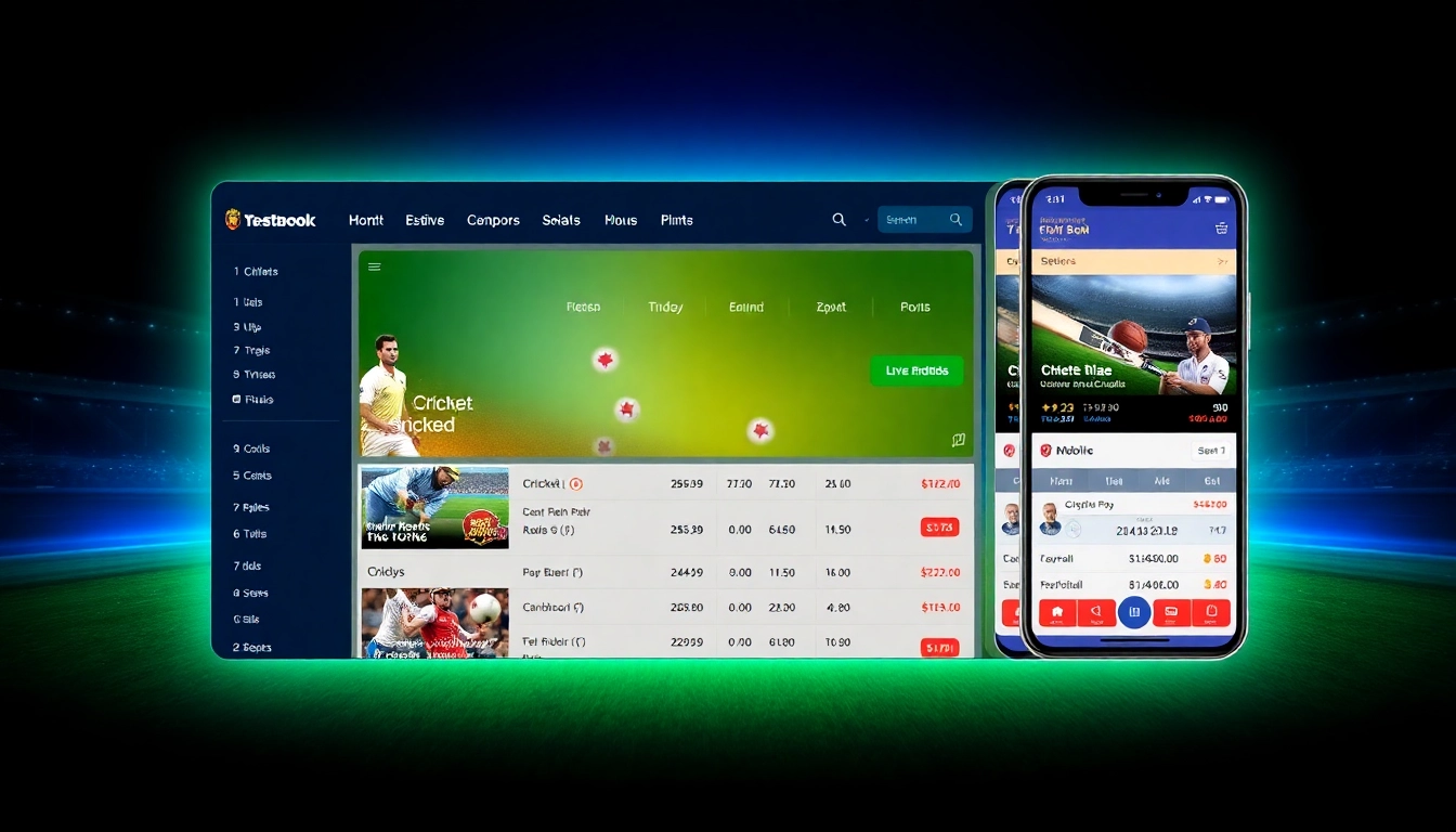 Reddybook platform showcasing live cricket betting options with user engagement and vibrant interface for seamless betting experience.