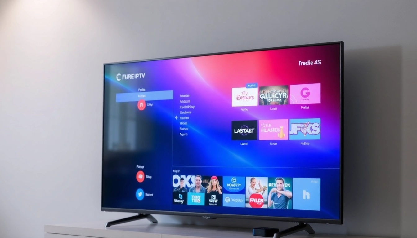 Stream high-quality atlas pro iptv channels on a sleek smart TV with advanced user interface for seamless viewing.