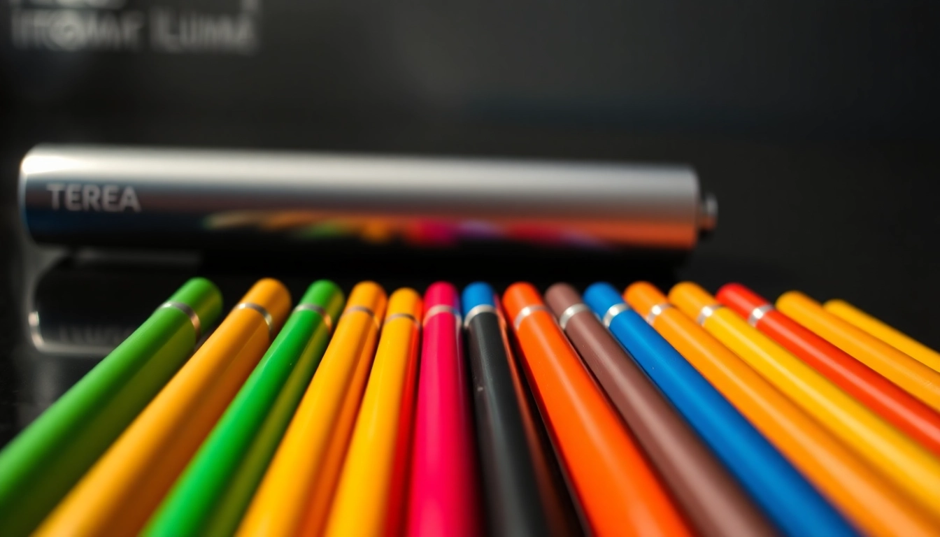 High-quality Terea sigara heatsticks for IQOS Iluma with vibrant colors and premium packaging in a modern setting for easy use and enjoyment.