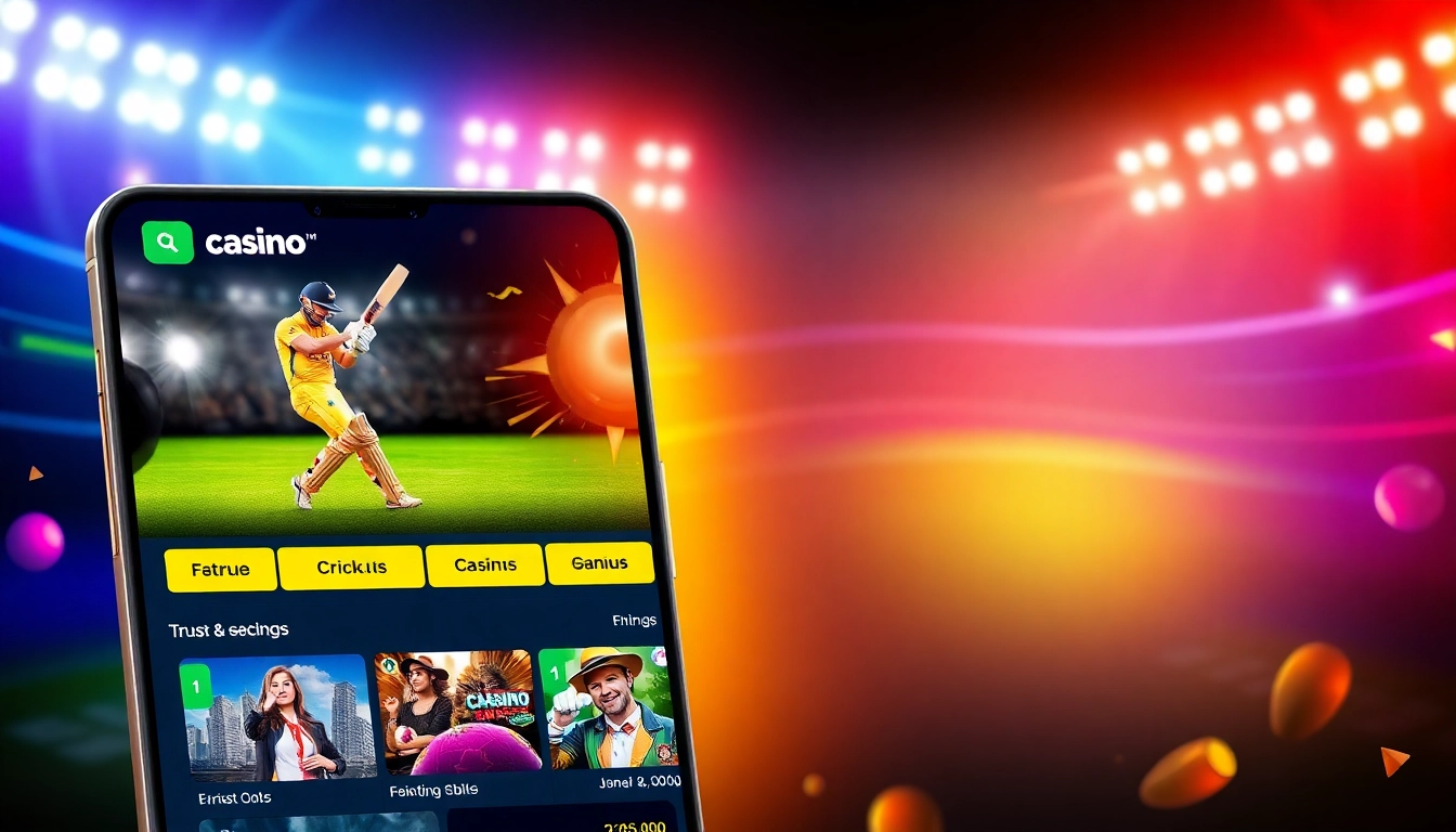 Fresh Cricbet99 platform with engaging sports and casino visuals for online betting in India