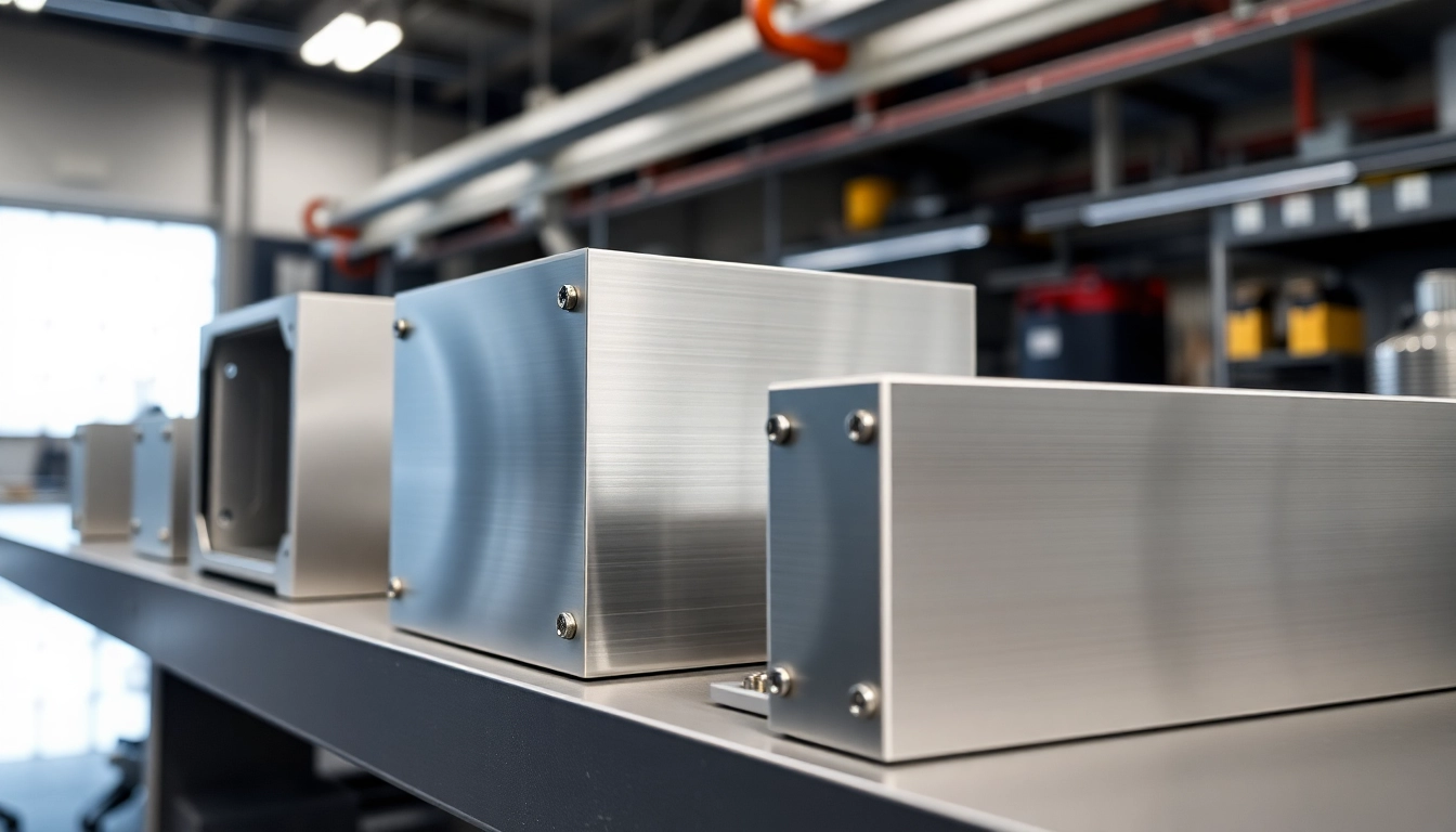 High-quality obudowy aluminiowe being manufactured with precision CNC machinery, emphasizing