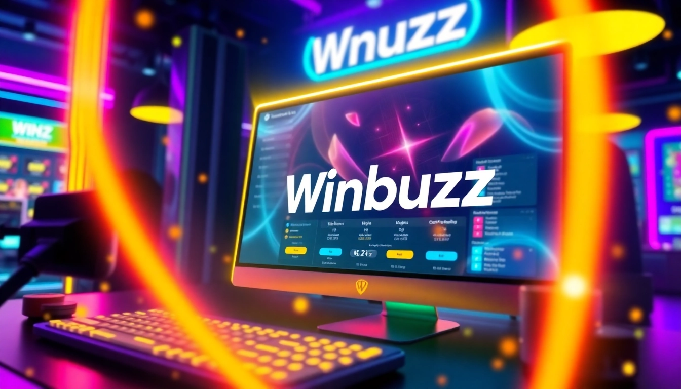 Winbuzz online betting platform showcasing a sleek interface with betting odds and digital