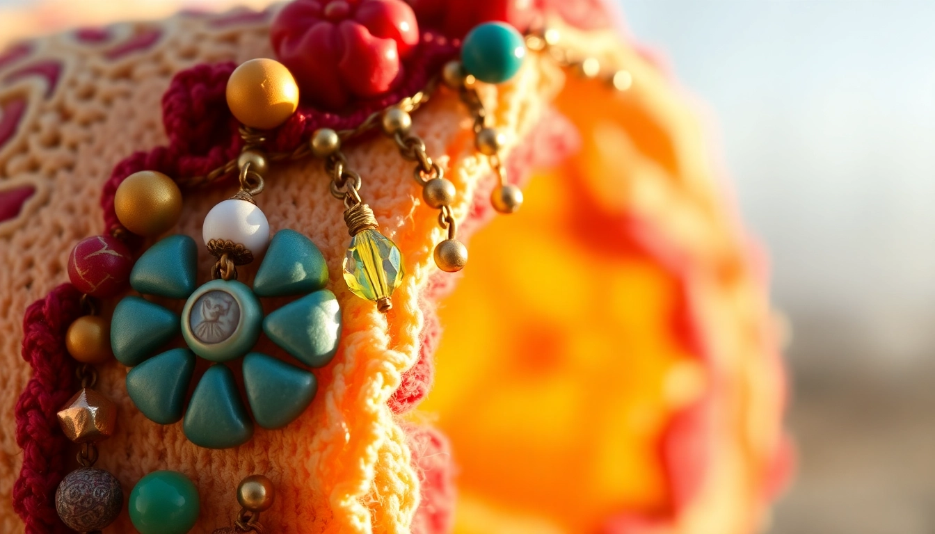 Handcrafted bransoletka na sznurku with colorful beads and charms for stylish wrist accessorizing