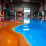 Professional epoxy resin flooring in Birmingham highlighting durability and sleek finish for