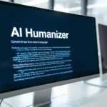 Professional using AI Humanizer to convert AI text into natural human writing for better engagement